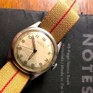 Vintage 1950’s Benrus mechanical field watch **RUNS AND KEEPS TIME***